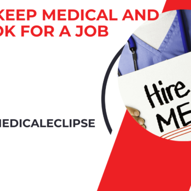 how to keep medical and look for a job