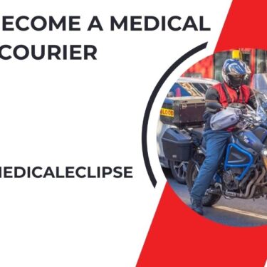 how to become a medical courier