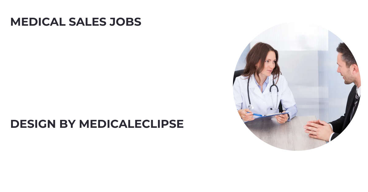 medical sales jobs