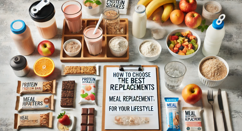 How to Choose the Best Meal Replacements for Your Lifestyle