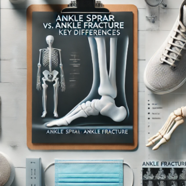 Ankle Sprain vs. Ankle Fracture: Key Differences