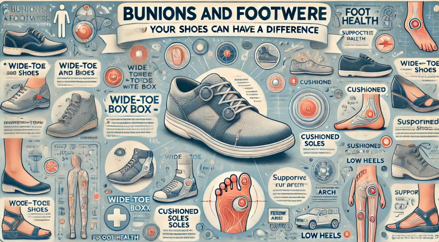 Bunions and Footwear: How Your Shoes Can Make a Difference