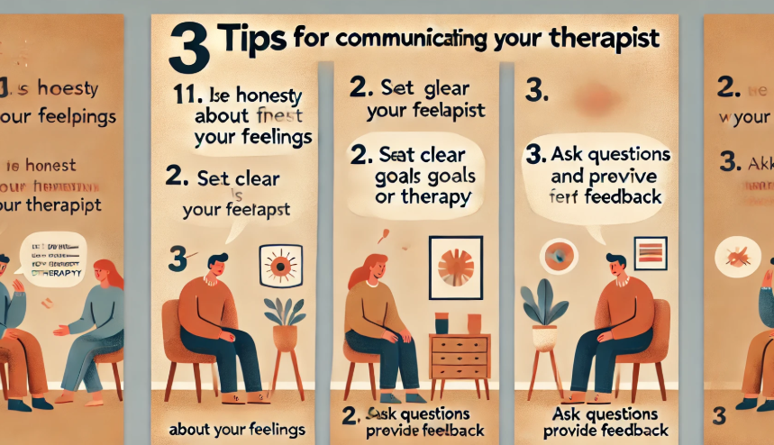 3 Tips for Communicating With Your Therapist